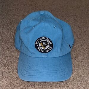 47 Brand Blue Pittsburgh Penguins Hat